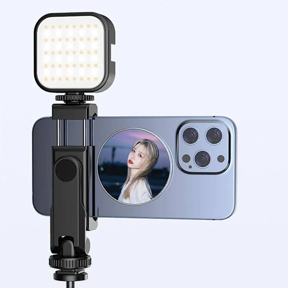 Handheld Selfie Mirror Portable round Reflection Convex Mirrors for Photography Prop Vlogging Traveling Accessories