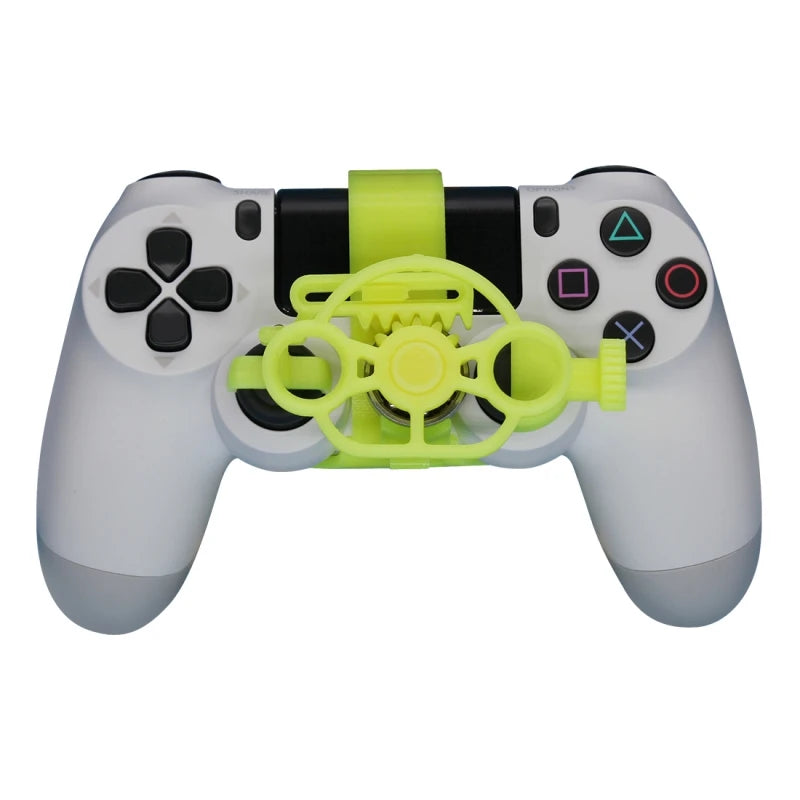 Mini Steering 3D Printing Wheel Racing Games Auxiliary Controller Game Joystick Simulator Gamepad for Sony PS4 Controller