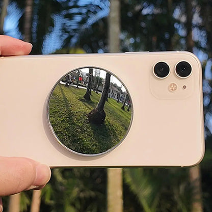 Handheld Selfie Mirror Portable round Reflection Convex Mirrors for Photography Prop Vlogging Traveling Accessories