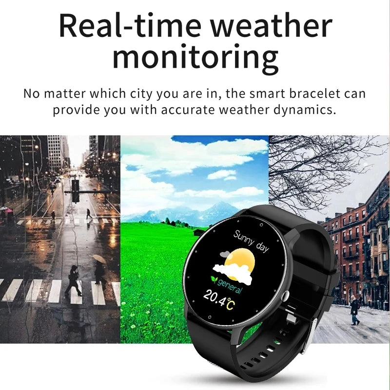 2026 All-in-One Smart Watch for Men and Women - Heart Rate Monitor, Waterproof, and Fitness Tracker for Android & iOS