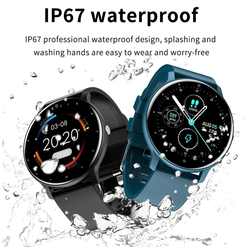 2026 All-in-One Smart Watch for Men and Women - Heart Rate Monitor, Waterproof, and Fitness Tracker for Android & iOS