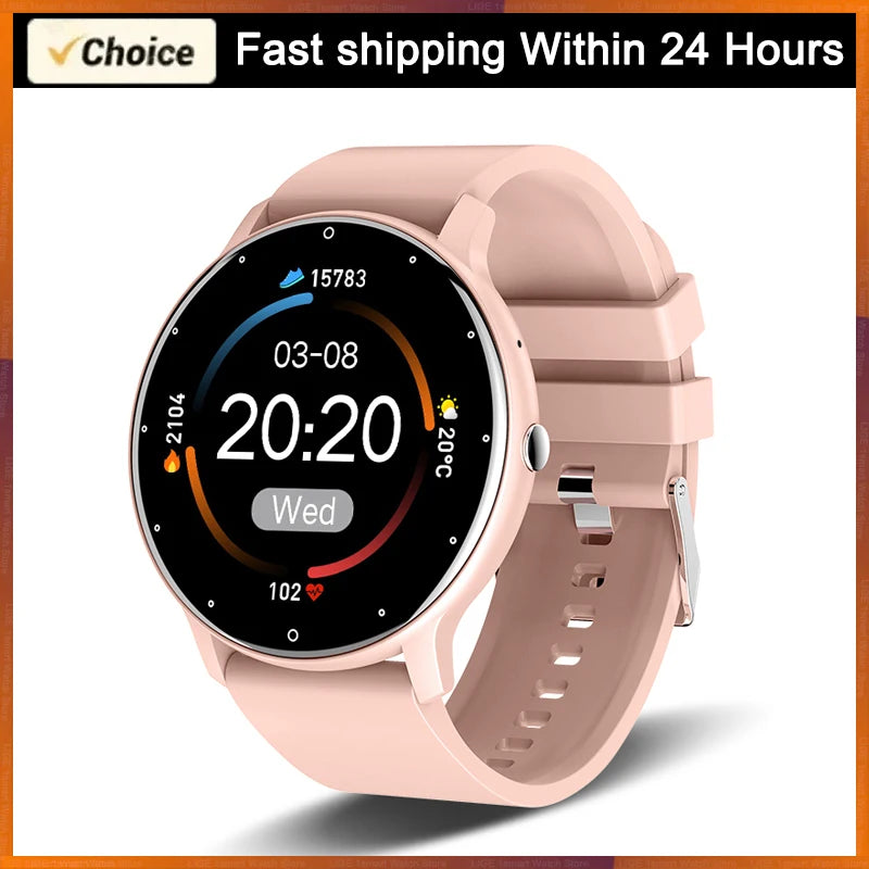 2026 All-in-One Smart Watch for Men and Women - Heart Rate Monitor, Waterproof, and Fitness Tracker for Android & iOS