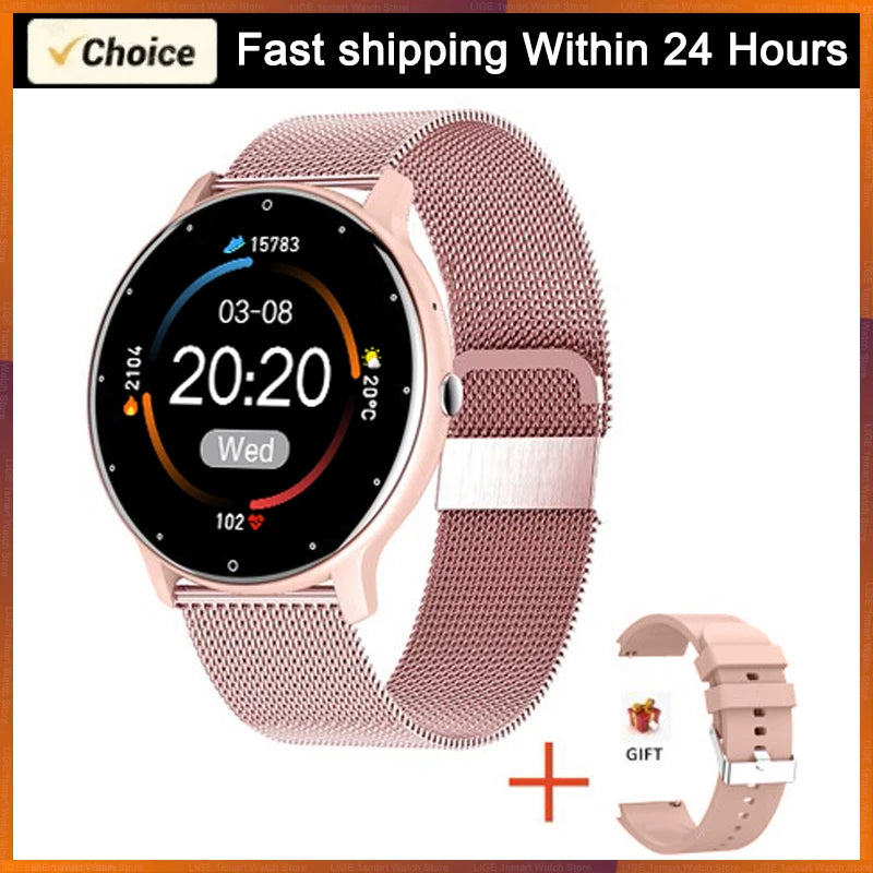 2026 All-in-One Smart Watch for Men and Women - Heart Rate Monitor, Waterproof, and Fitness Tracker for Android & iOS