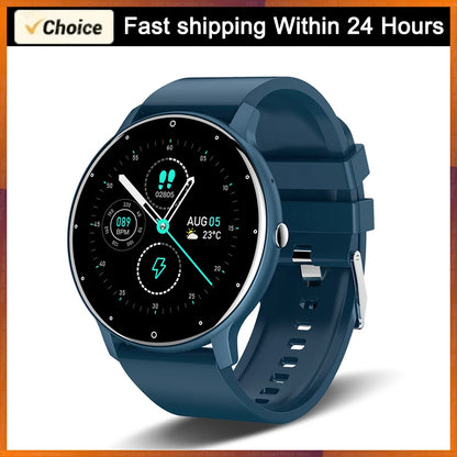 2026 All-in-One Smart Watch for Men and Women - Heart Rate Monitor, Waterproof, and Fitness Tracker for Android & iOS