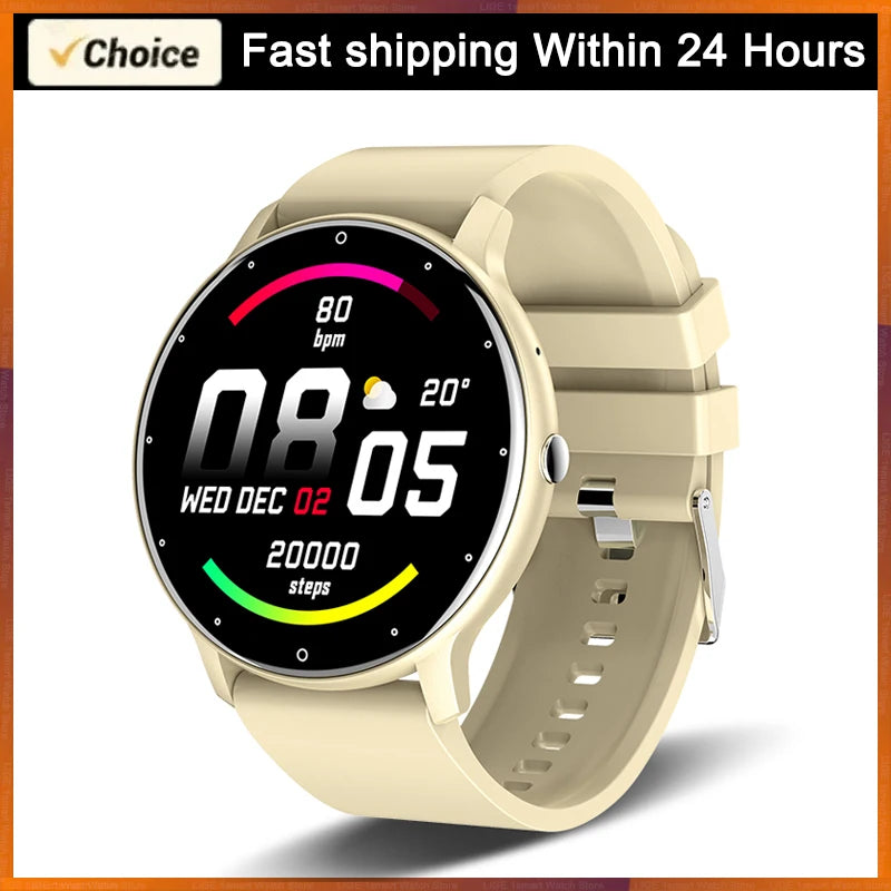 2026 All-in-One Smart Watch for Men and Women - Heart Rate Monitor, Waterproof, and Fitness Tracker for Android & iOS
